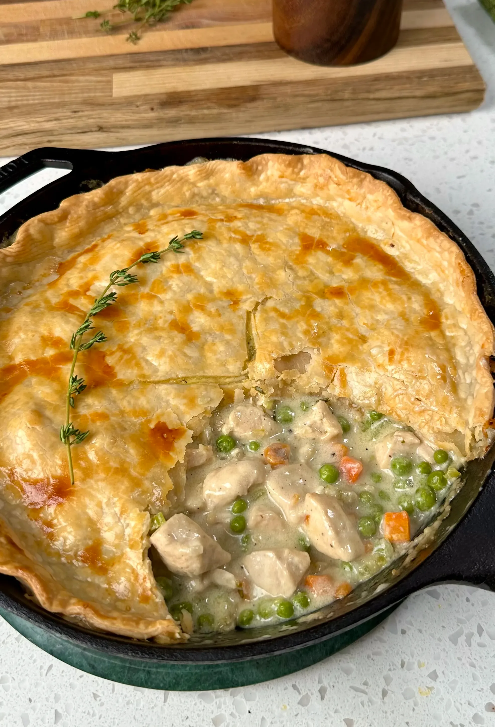 Picture for Cast Iron Chicken Pot Pie